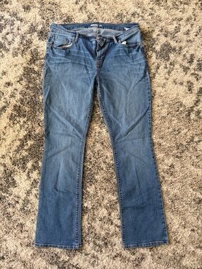 Old Navy Women's Blue Boot-Cut Jeans